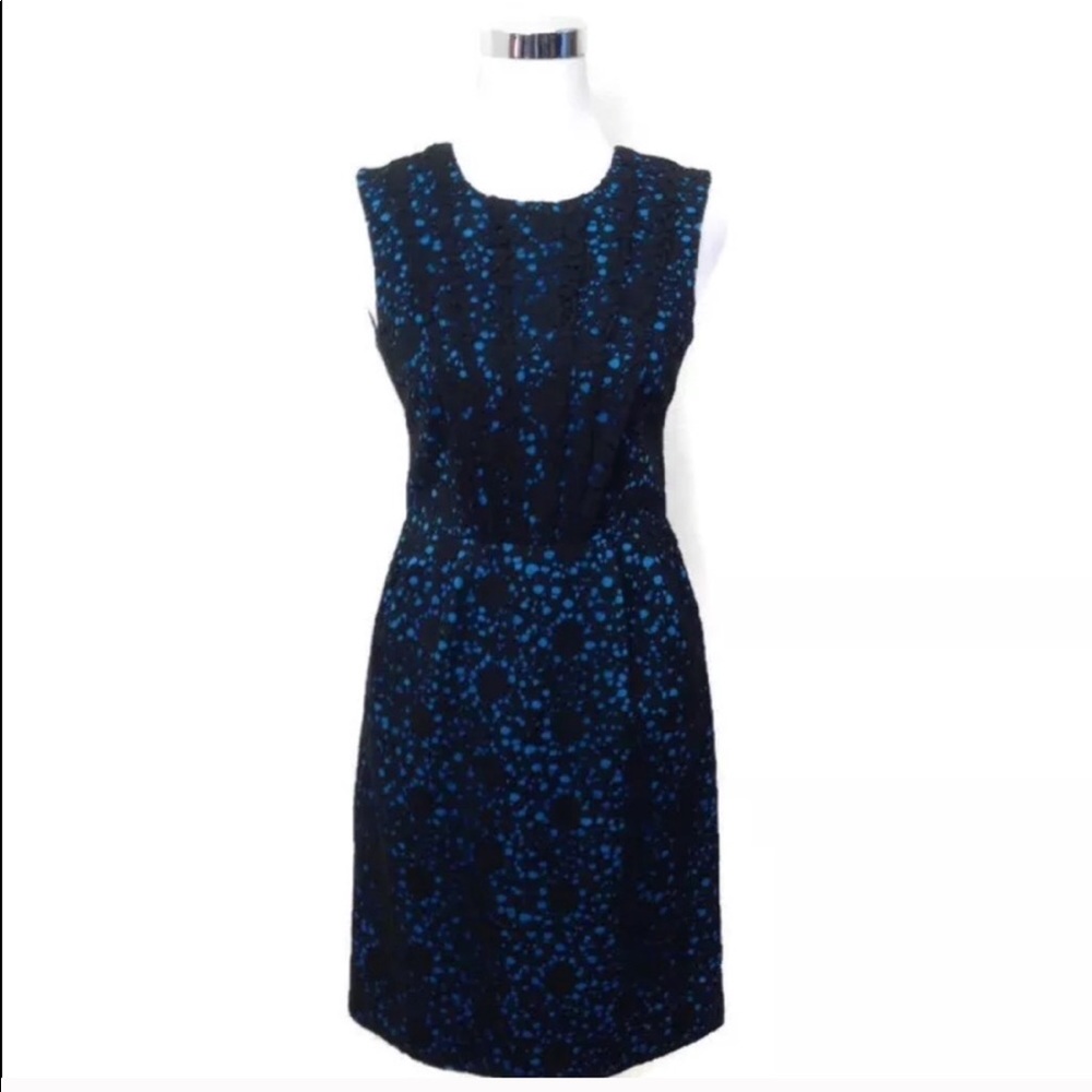Erdem Dress Lace Sheath Sleeveless Cocktail